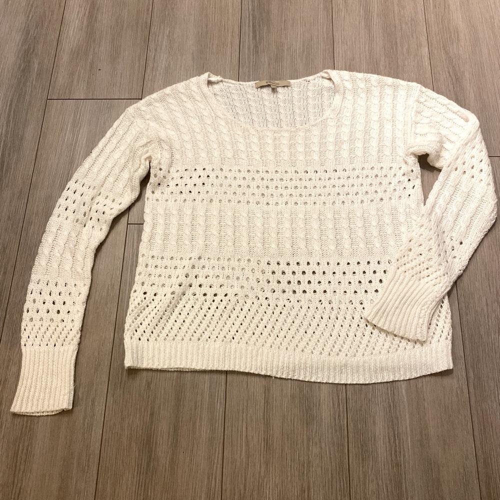 RW&CO White Sweater
